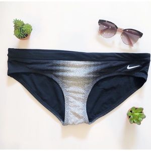Nike Swim Black Ombré Bikini Bottoms Separates